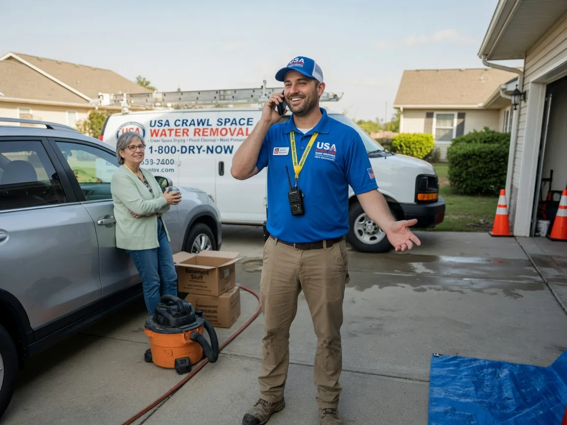 Crawl Space Water Removal Kinta, OK FAQs